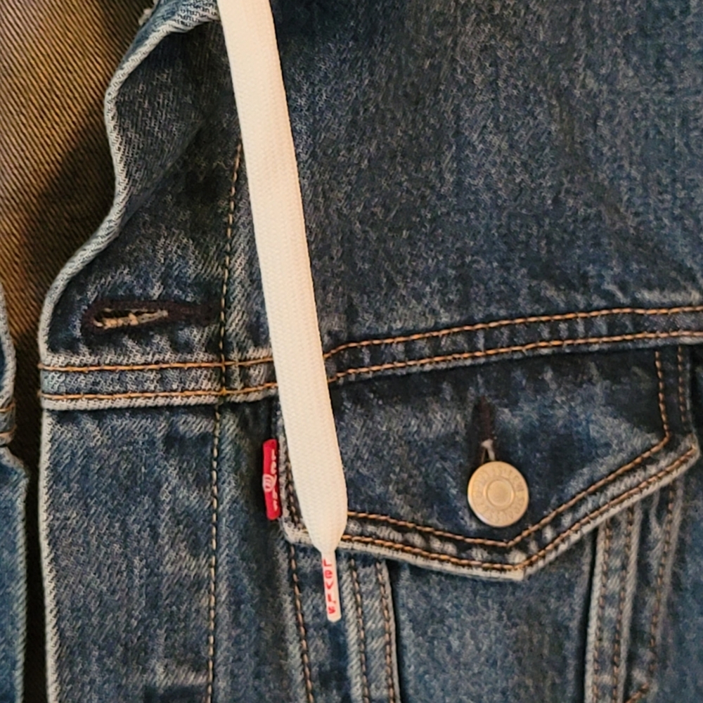***SOLD***Trucker Jacket - Picture 4 of 6